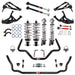 QA1 91-96 GM B-Body coilover kit with big wheels, featuring adjustable suspension components for enhanced performance and ride quality.