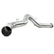 MBRP catback exhaust system for 2010 Chevy Camaro V8 6.2L L99 with dual round tips, T409 stainless steel.