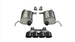 Corvette C7 coupe 6.2L V8 Corsa Performance axle back exhaust with black dual rear exit tips, model F6208.
