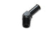 Vibrant aluminum -6 AN to 3/8 inch barb straight fitting for automotive or fluid transfer applications.