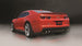 Polished CORSA Performance Catback exhaust system for 2012-2015 Chevrolet Camaro ZL1 coupe with 6.2L V8 engine, showing the sleek polished pipes.