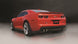Polished CORSA Performance Catback exhaust system for 2012-2015 Chevrolet Camaro ZL1 coupe with 6.2L V8 engine, showing the sleek polished pipes.