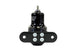 AEM high capacity black universal fuel pressure regulator with adjustable control and inlet/outlet fittings for performance vehicles.