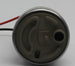 Walbro universal 450lph in-tank fuel pump for high pressure applications, shown with metal fittings and electrical connectors.
