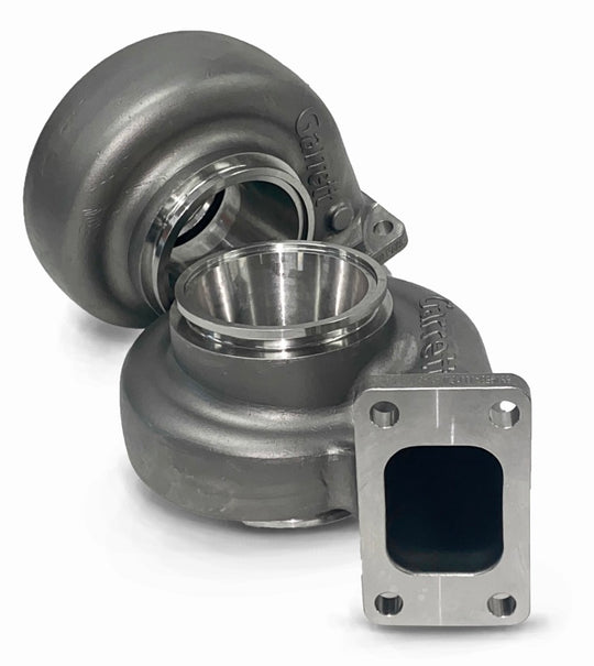 Garrett G30 turbine housing kit with T3/V-Band, 0.83 A/R, standard rotation, for turbocharger upgrade or repair.