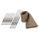 DEI Powersport Titanium Exhaust Sleeve Kit with thermal wrap, designed for motorcycle or vehicle exhaust systems.