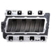 Edelbrock Victor EFI intake manifold for Eagle Chrysler 5.7L/6.1L/6.4L Gen III Hemi V8 engine, showing the polished aluminum design.