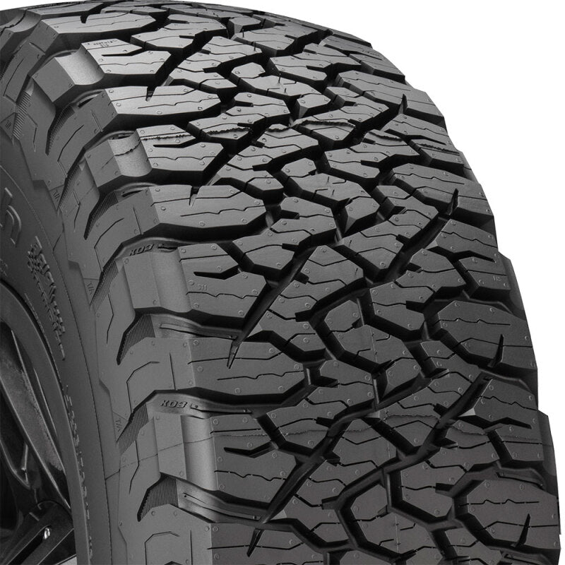 BFGoodrich All Terrain T/A KO3 LT275/65R20 off-road UTV tire showing tread pattern and sidewall branding.