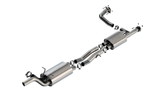Borla 25-26 RAM 1500 RHO 3.0L V6 ATAK exhaust mid-section connecting pipes, 3-inch diameter, stainless steel construction
