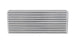 Vibrant air-to-air intercooler core with 18-inch width, 6.5-inch height, and 3.25-inch thickness, for turbocharged engines.