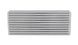Vibrant air-to-air intercooler core with 18-inch width, 6.5-inch height, and 3.25-inch thickness, for turbocharged engines.