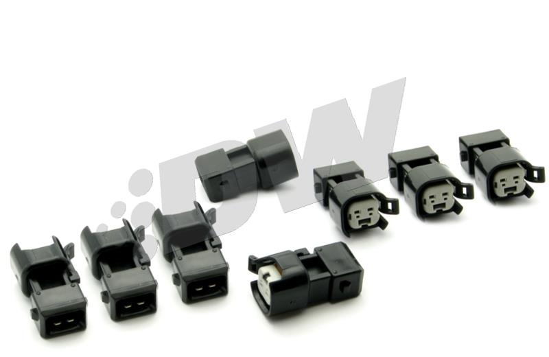 DeatschWerks LS1/LS6 Series 50lb fuel injectors for 85-04 V8 Mustang, 4.6L and 5.0L engine, set of 8 injectors.