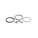 Turbosmart BOV O-Ring kit for blow off valve accessories, featuring replacement seals and rings in black and gray.