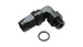 Vibrant Male -8AN 90 Degree Hose End Fitting with 9/16-18 thread, designed for high-performance fluid connections.