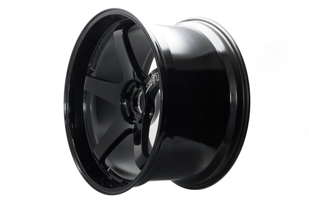 Advan GT Premium forged racing wheel, 20x12.0 inches, gloss black finish, 5x114.3 bolt pattern, high-performance car wheel