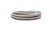 Vibrant -6 AN SS braided Flex Hose, 20-foot roll, durable stainless steel braided hose for automotive or industrial use.