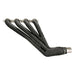 Black DEI Titanium Exhaust Wrap in 2-inch by 100-foot roll, designed to insulate and protect exhaust systems.