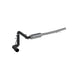 MBRP catback exhaust system for 2019 Chevrolet/GMC Silverado and Sierra 4.3L & 5.3L, black-coated, single side, stainless steel tubing