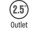 MagnaFlow Mag SS muffler with 22x5x11 inch dimensions, featuring dual outlets and a stainless steel finish for automotive exhaust systems.