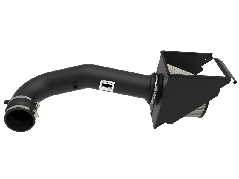 aFe MagnumFORCE Stage-2 Pro Dry S cold air intake for 2014-2017 GM Silverado/Sierra 1500 V8 5.3L/6.2L engine, showing the intake filter and piping.