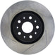 StopTech Sport Slot slotted front right brake rotor for 2016-2018 Cadillac CT6, high-performance automotive brake component.