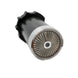 Aeromotive brushless spur gear in-tank fuel pump with TVS controller, 90-degree design, 7 GPM flow rate, for automotive fuel systems.