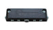 Vibrant black aluminum vacuum manifold fitting with new design, featuring multiple ports and durable construction.