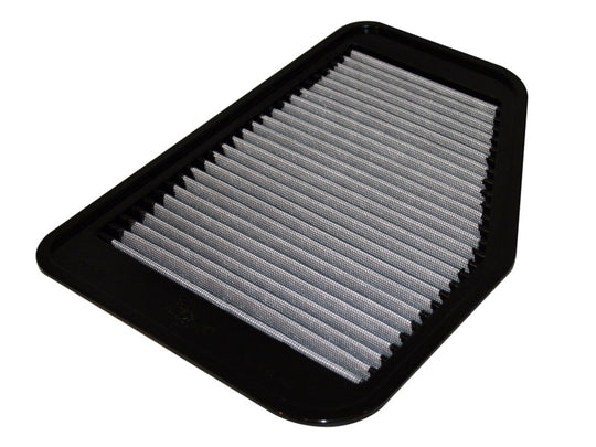 aFe MagnumFLOW drop-in air filter for Pontiac G8 2008-2009 V6-3.6L and V8-6.0L engines, showing the filter element with branding