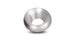 Vibrant aluminum bellmouth velocity stack with 3.5-inch neck O.D. and 6-inch bellmouth diameter, designed for high-performance intake systems.