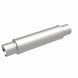MagnaFlow Mag SS 3-inch muffler with 14x4x4-inch dimensions, showcasing its sleek stainless steel design for vehicle exhaust systems.