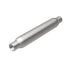 MagnaFlow muffler with 3.5-inch diameter and 18-inch length, featuring dual 2.25-inch inlet and outlet pipes.