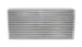 Vibrant intercooler core with 22-inch length, 9.85-inch height, and 4-inch depth, featuring vibrant cooling fins for performance.