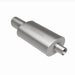 MagnaFlow muffler with tip, model RS 14X5X8, featuring 2.25/4 inch pipe size, black finish, and polished tip.
