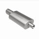 MagnaFlow muffler with tip, model RS 14X5X8, featuring 2.25/4 inch pipe size, black finish, and polished tip.