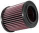 K&N Engineering 2016 Cadillac ATS-V V6-3.6L drop-in air filter, replacement filter showing pleated cotton media and plastic frame.