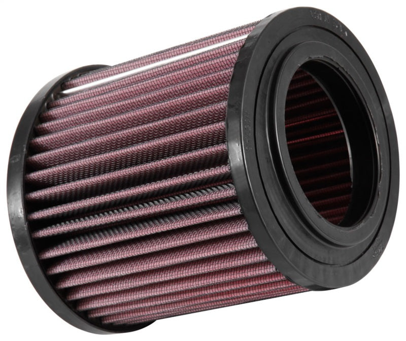 K&N Engineering 2016 Cadillac ATS-V V6-3.6L drop-in air filter, replacement filter showing pleated cotton media and plastic frame.