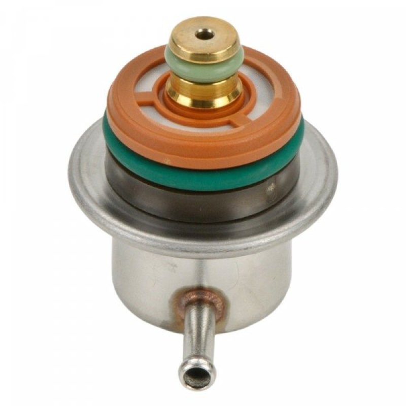 Bosch fuel pressure regulator OE 078133534C for vehicle fuel systems, shown in a close-up image.