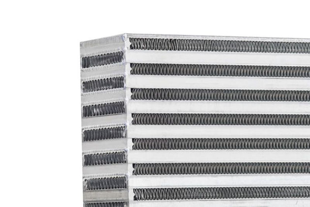 Garrett H2O / Air Intercooler CAC for 500 HP, 3.80in x 3.80in x 9.80in, high-performance intercooler for turbocharged engines.
