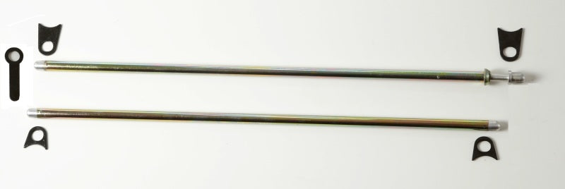 RaceQuip net mount kit with 24-inch spring-loaded pin, designed for race car safety net installation hardware.