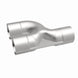 MagnaFlow Y pipe, 2.50 inch stainless steel smooth transition, 90-degree exhaust Y pipe for automotive performance.