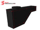 Snow Performance 10-gallon tool box style reservoir with front bracket and hardware, designed for vehicle fluid storage.