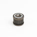 DeatschWerks stainless steel 100 micron universal fuel filter element for 70mm housing, designed for efficient fuel filtration.