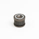 DeatschWerks stainless steel 100 micron universal fuel filter element for 70mm housing, designed for efficient fuel filtration.