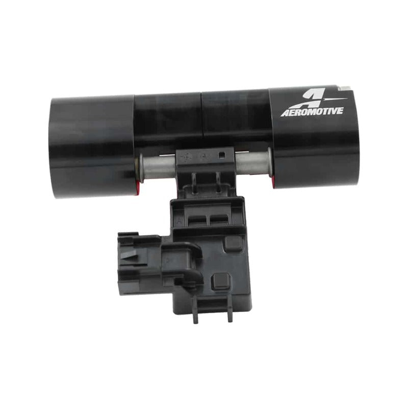 Aeromotive Flex Fuel AN-10 sensor adapter fitting for fuel system connections, shown with metal and rubber components.