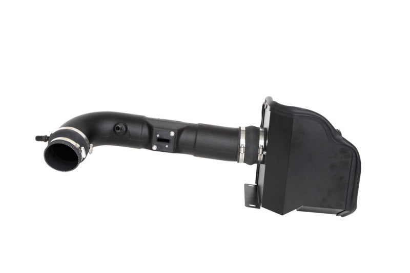 K&N Engineering cold air intake kit for 2014-2015 Chevy/GMC 1500 V-8 5.3L and 6.2L trucks, showing the performance air filter and intake tubing.