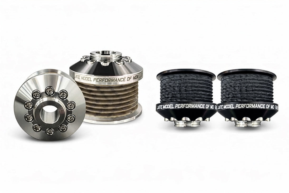 ZPE GripTec ZPE GripTec 2.30 LT4 supercharger pulley with durable grip design, shown in close-up.