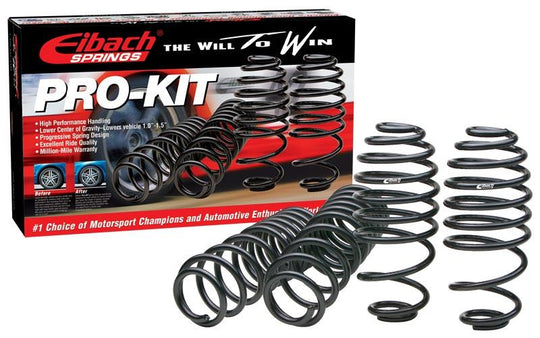 Eibach Pro-Kit lowering springs for 2005-2009 Chevrolet Corvette C6 and Z06, showing the set of coil springs on a plain background.