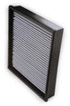 AEM Silverado/Sierra/Avalanche/Tahoe/Yukon 12.625-inch DryFlow drop-in air filter with black pleated filter media and plastic frame
