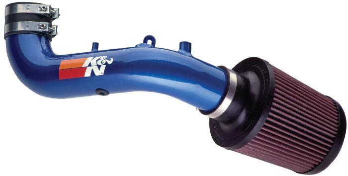 K&N 10 Camaro 6.2L V8 Polished Typhoon Short Ram Intake cold air intake system with polished metal components.