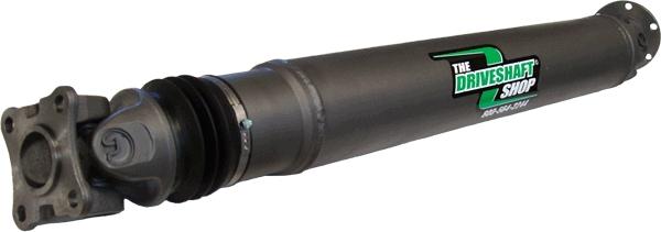 DSS Driveshaft Shop 3.5-inch aluminum driveshaft for Chevrolet Camaro 2010-2015 V8, TH400 automatic, stock differential, group image.